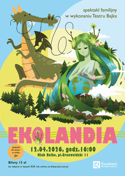 Plakat wydarzenia: EKOLANDIA [Spektakl familijny] 